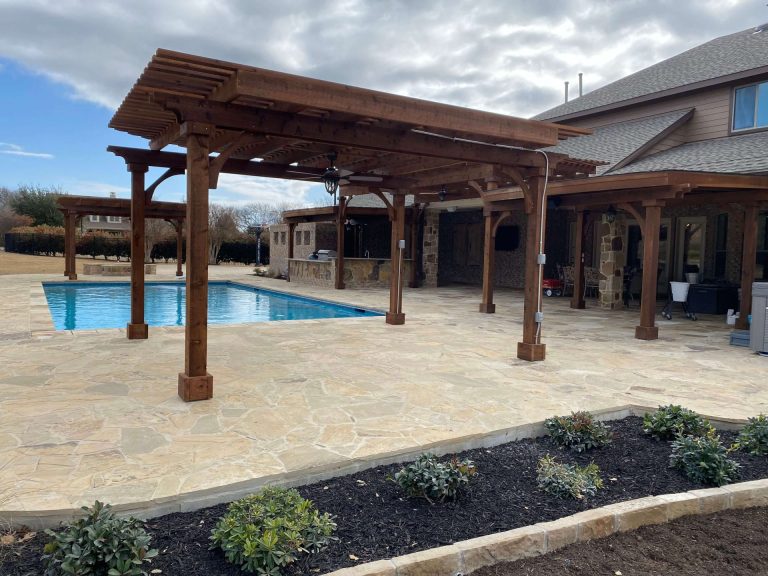 residential outdoor renovation project