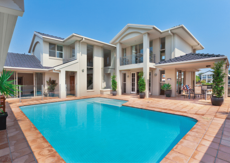 outdoor living space