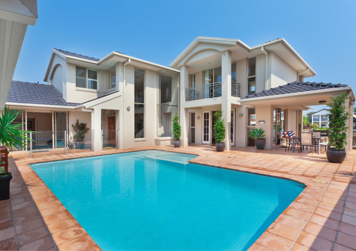 outdoor living space
